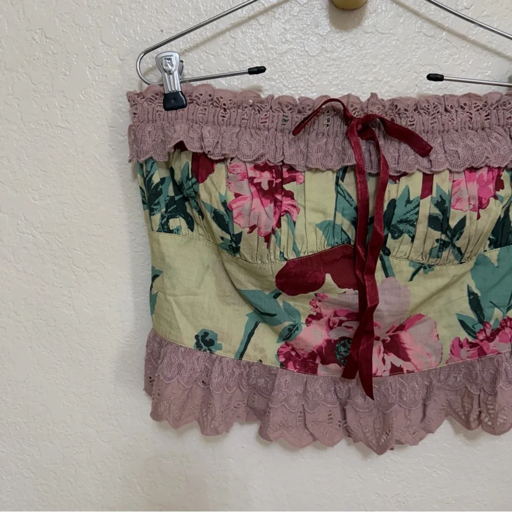 New Free People Dolly Tube Cropped Top size M - Picture 6 of 9